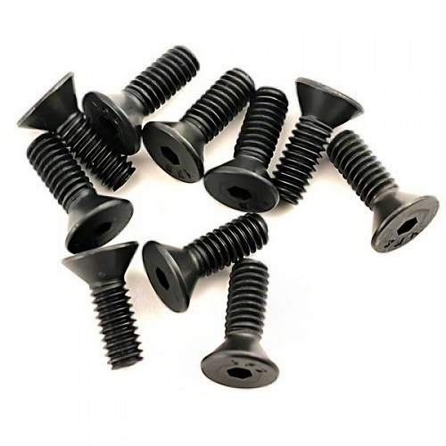 �˾���ũ LOSA6262 [TEAM LOSI] Losi 8-32x1/2�� Flat Head Screws (10)