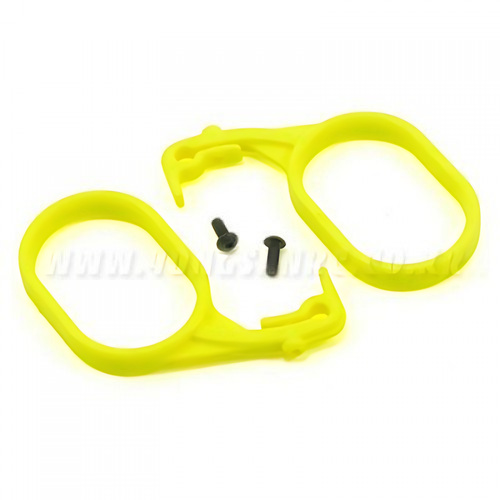 �˾���ũ LOSB5011 [TEAM LOSI] Team Losi Fuel Tank Lid Pull Set (Fluorescent Yellow) (2)