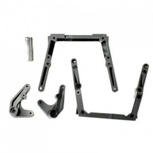 [TEAM LOSI] Steering Bellcrank, Shaft, Brace: LST/2, AFT, MGB