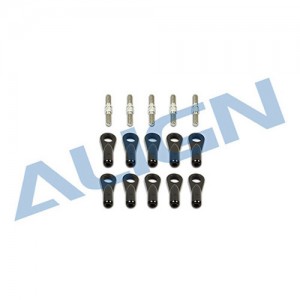 [ALIGN] T-Rex470L/LM Counter Thread Main Linkage Rod Set