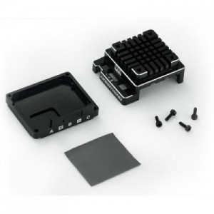 [HOBBYWING] X120A-V3.1 Aluminium Cases Set-BLACK  (�Ϻ��� X120A-V3.1 ���ӱ� ���̽�)