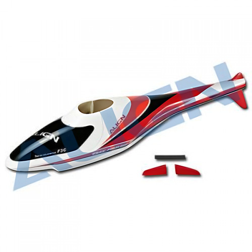 �˾���ũ HF2502 [ALIGN] F3C Fuselage for T-Rex250(Orange/Red)