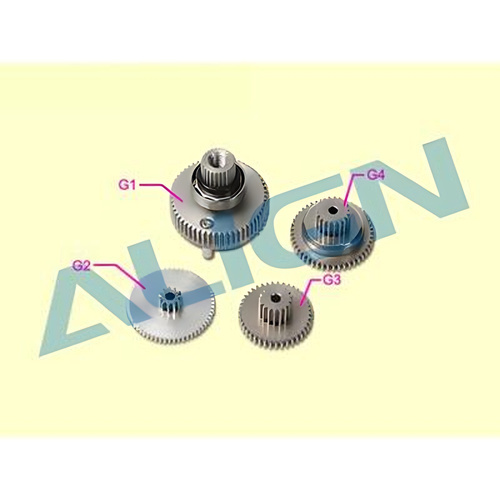 �˾���ũ HSP70001T [ALIGN] BL700H Servo Gear Set
