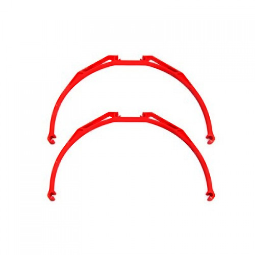 �˾���ũ TL8201-02 [TR] IRON-MAN F450/550/680 Plastic Landing Skid (Red / 2�� 1��Ʈ)