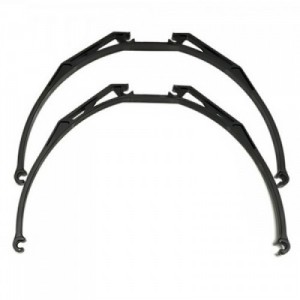 [TR] IRON-MAN F450/550/680 Plastic Landing Skid (Black / 2�� 1��Ʈ)