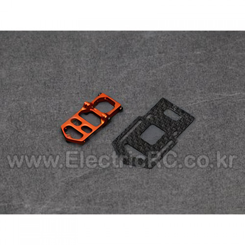 �˾���ũ TL25086-03 [TR] T-Rex250 DFC Metal Battery Mount Plate Set(Orange)