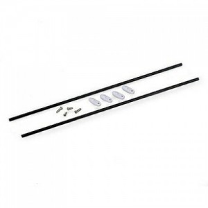 [ALIGN] Tail Boom Brace Set w/White Ends : 450 X/XL/SA/SE