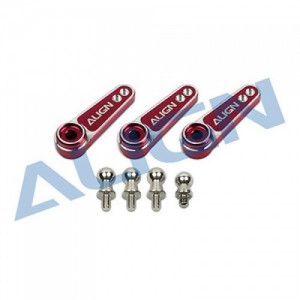 [ALIGN] D6FF Metal Servo Horn(M2.5) - Red (700X)