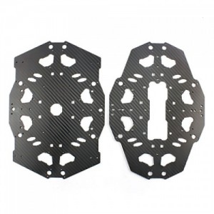 [TR] IRON-MAN T15/T18 Carbon Fuselage Main Frame(Upper/Lower Deck)