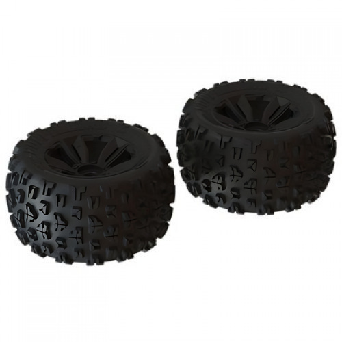�˾���ũ ARA550059 [ARRMA] dBoots Copperhead2 MT Tire Set Black - Pair