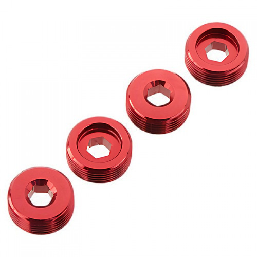 �˾���ũ ARAC9920 [ARRMA] AR330196 Nut Front Hub Aluminum Red (4)