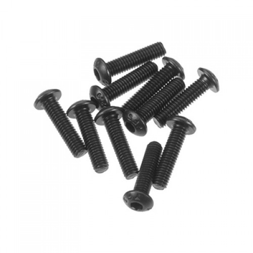 �˾���ũ ARAC9801 [ARRMA] AR721312 Button Head Screw 3x12mm (10)