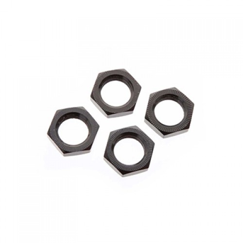 �˾���ũ ARAC9763 [ARRMA] AR310449 Wheel Nut Aluminum 17mm Black (4)