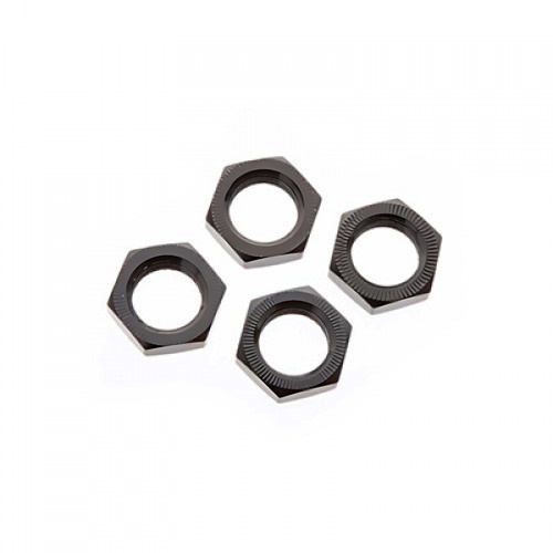 �˾���ũ ARAC9763 [ARRMA] AR310449 Wheel Nut Aluminum 17mm Black (4)