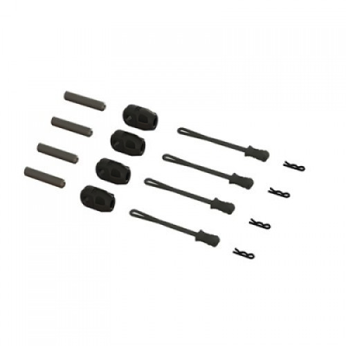 �˾���ũ ARA320477 [ARRMA] Brace Rod Ends W/Pins And Retainers (4)
