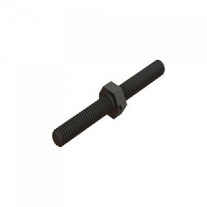 [ARRMA] Steel Turnbuckle M4x40mm (Black)