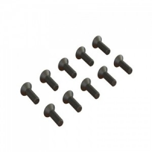 [ARRMA] Flat Head Hex Machine Screw M2.5x8mm (10)