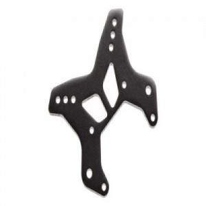 [ARRMA] AR330377 Shock Tower Front M Aluminum Black Typhon