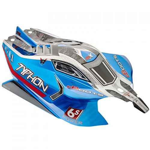 �˾���ũ ARAC3323 [ARRMA] AR406118 Body Blue Painted W/Decals Typhon 6S BLX