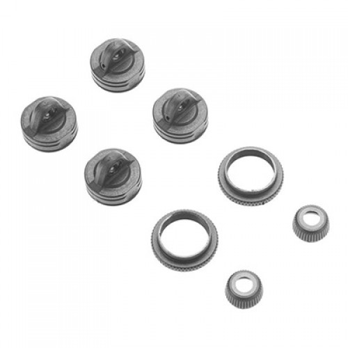 �˾���ũ ARAC8970 [ARRMA] AR330337 Shock Cap Set Nero (2)