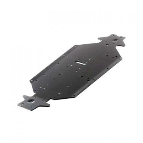 [�˾���ũ] ARAC3741 [ARRMA] AR320188 Chassis Aluminum SWB Silver/Blue Typhon