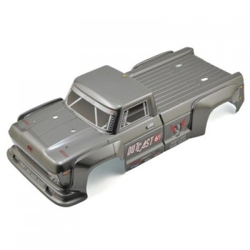 �˾���ũ ARAC3313 [ARRMA] AR406097 Body Silver Outcast