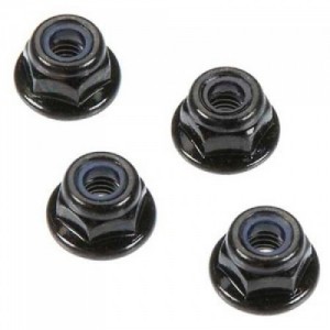 [ARRMA] AR708001 Flange Lock Nuts 4mm (4)