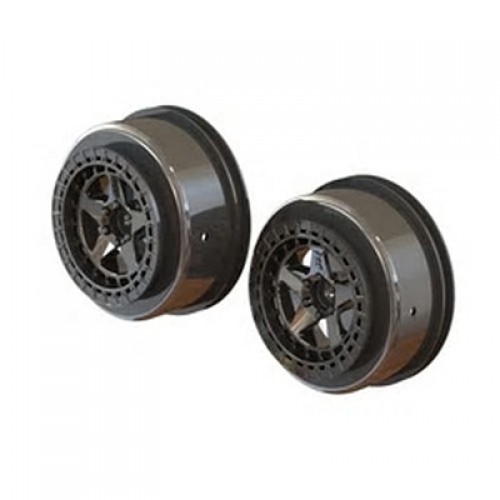 �˾���ũ ARA510116 [ARRMA] ARA510116 2.8inch Wheel 14mm Hex (Black/2)