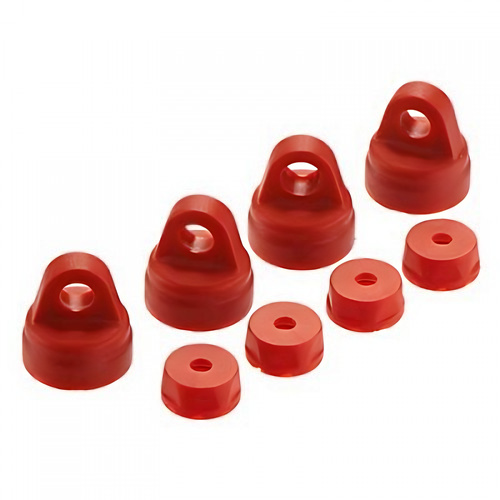�˾���ũ ARAC8915 [ARRMA] AR330227 Shock Cap Set Red (4)