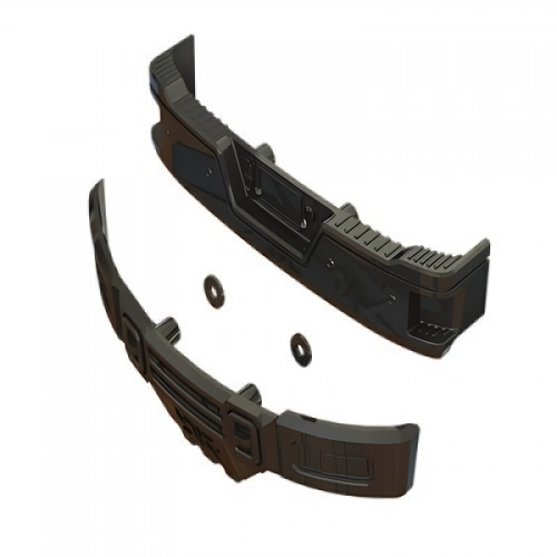 �˾���ũ ARA320461 [ARRMA] AR320461  BUMPER SET (BLACK CHROME)