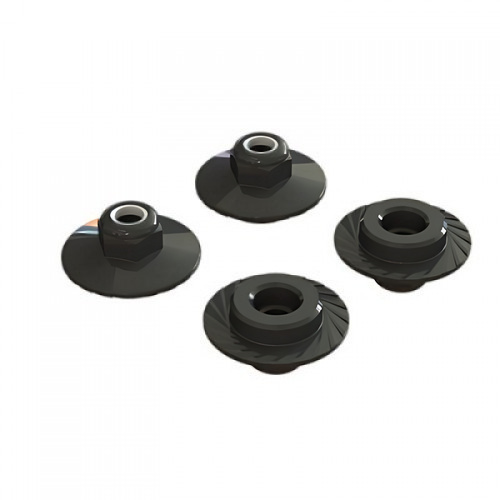 �˾���ũ ARAC9698 [ARRMA] AR708007 Flanged Lock Nut 5x8mm (4)