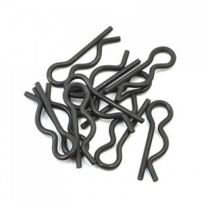[ARRMA] AR320278 Body Clip Large Black (10)