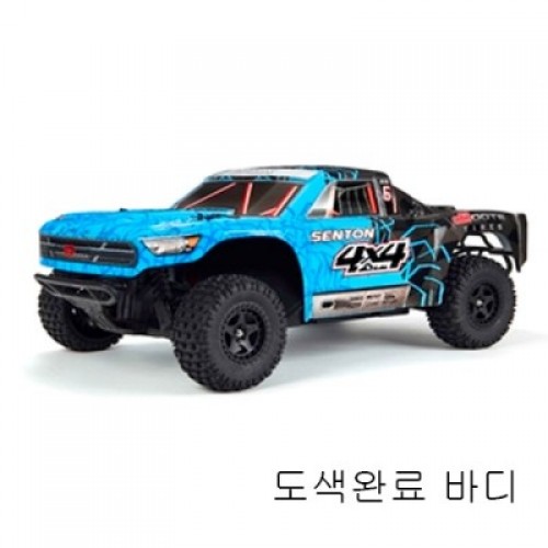 �˾���ũ ARAC3333 [ARRMA] AR402247 Body Pntd Decal Trim Blue Senton 4x4 Mega  1/10 ��Ŀ��Ʈ�� �ٵ�