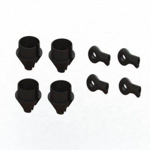 [�˾���ũ] ARA330608 [ARRMA] HD Shock Rod End and Spring Cup Set (2 Pairs)