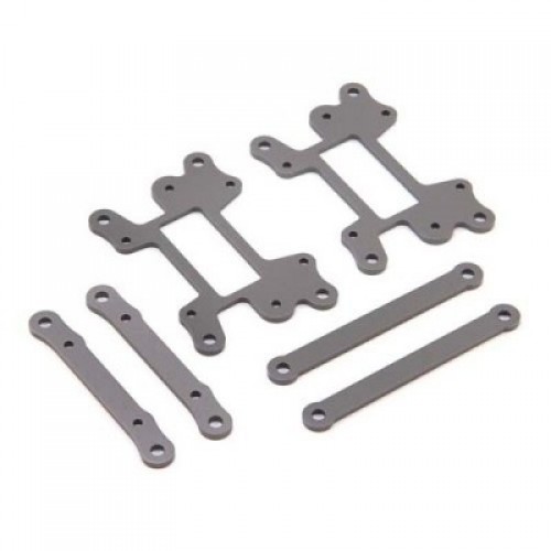 [�˾���ũ] LOS244002 [TEAM LOSI] Hinge Pin Brace Set, Hard Anodized: LST 3XL-E