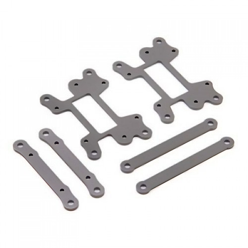 �˾���ũ LOS244002 [TEAM LOSI] Hinge Pin Brace Set, Hard Anodized: LST 3XL-E