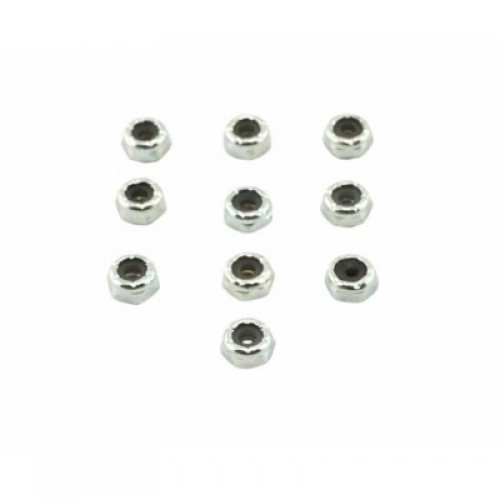 �˾���ũ LOSA6308 [TEAM LOSI] Losi 4-40 Steel Locking 1/2 Nuts (10)