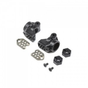 [TLR Racing] GenII Rear Hub Set,  3mm Axle Complete: All 22