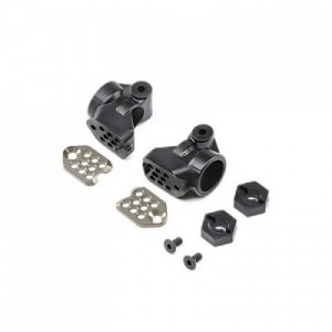[TLR Racing] GenII Rear Hub Set,  3mm Axle Complete: All 22