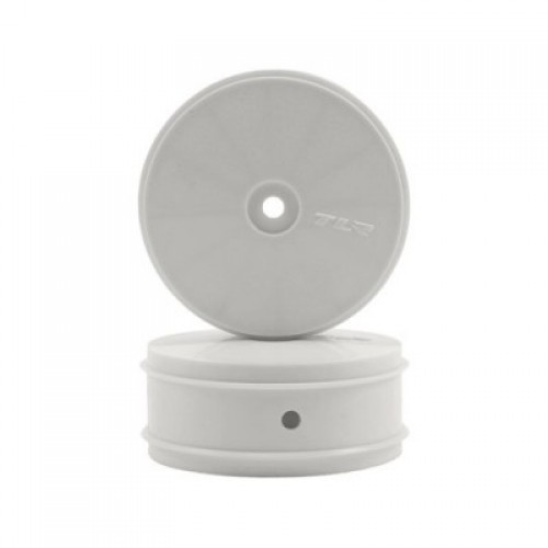 �˾���ũ TLR43013 [TLR Racing] 61mm Front Wheel, 12mm Hex, White (2): 22-4