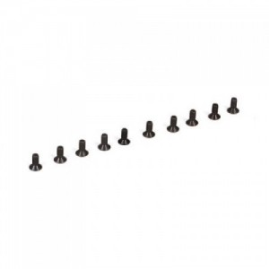[TLR Racing] Flat Head Screws, M2.5 x 6mm (10)
