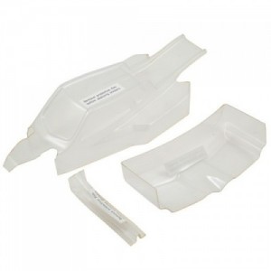 [TLR Racing] Light Weight Body/Wing, Clear, w/Stickers: 22 3.0 �淮 �̵����ٵ�