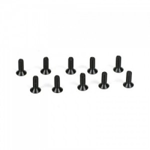 [TLR Racing] Flathead Screws, M2 x 6mm (10)