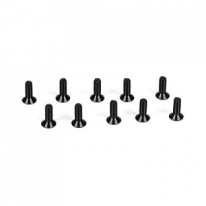 [TLR Racing] Flathead Screws, M2 x 6mm (10)
