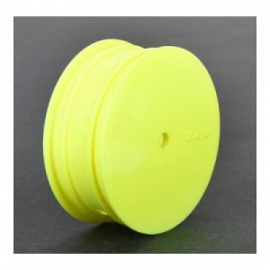[TLR Racing] Front Wheel, 12mm Hex, Yellow (2): 22 3.0 (2������)