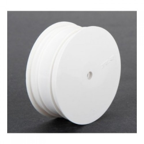 [�˾���ũ] TLR43009 [TLR Racing] Front Wheel, 12mm Hex, White (2): 22 3.0 (2������)