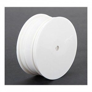 [TLR Racing] Front Wheel, 12mm Hex, White (2): 22 3.0 (2������)