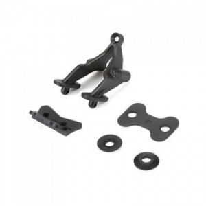 [TLR Racing] Wing Stay Set, Rear Bumper: 22 3.0