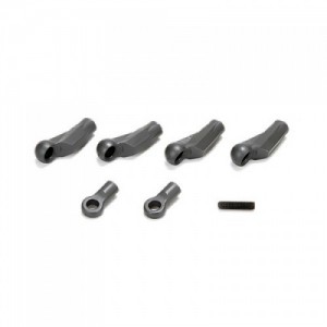 [TLR Racing] Steering Link and Angled Ball Cups: 22/2.0/T/SCT