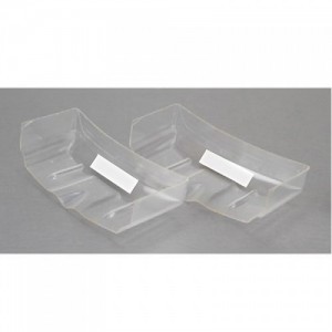 [TLR Racing] 6.5 Medium Downforce Wing, Clear, Precut (2)